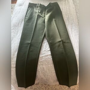 Ann Taylor High Rise Eva Ankle Pant (Hunter Green)